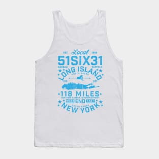 LOCAL 51631 LONG ISLAND NEW YORK 118 MILES Tank Top